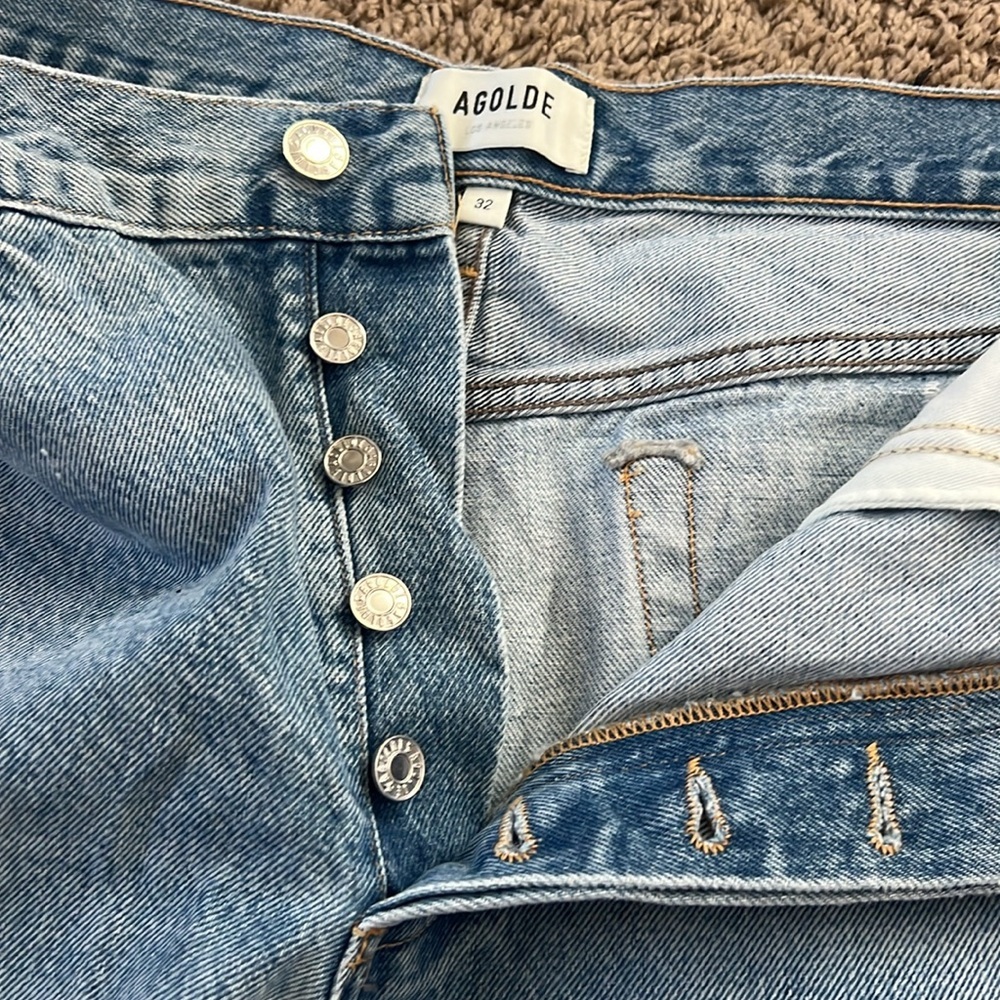 AGOLDE Parker Vintage Cut Off Short. Size 32 - Picture 4 of 10